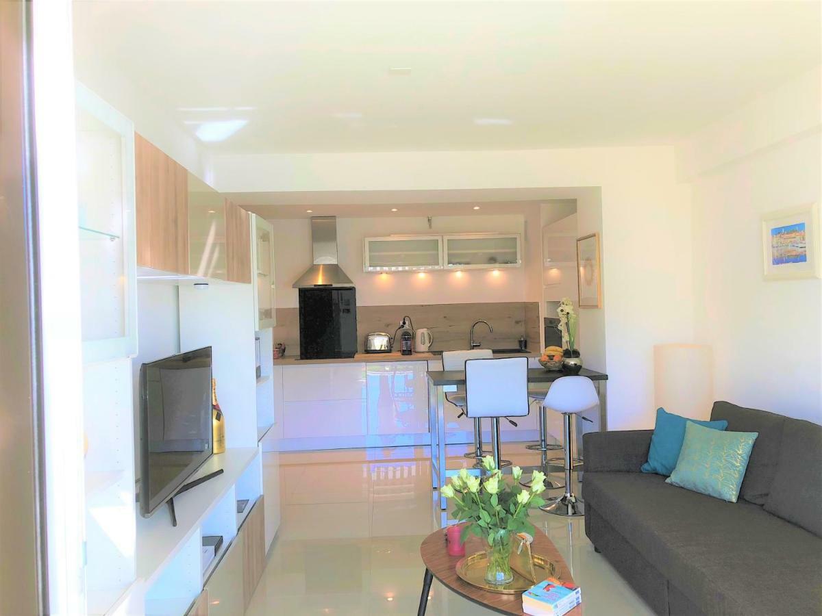 Appartement Cosy Calme Central-Terrasse Proche Palais Cannes Luaran gambar