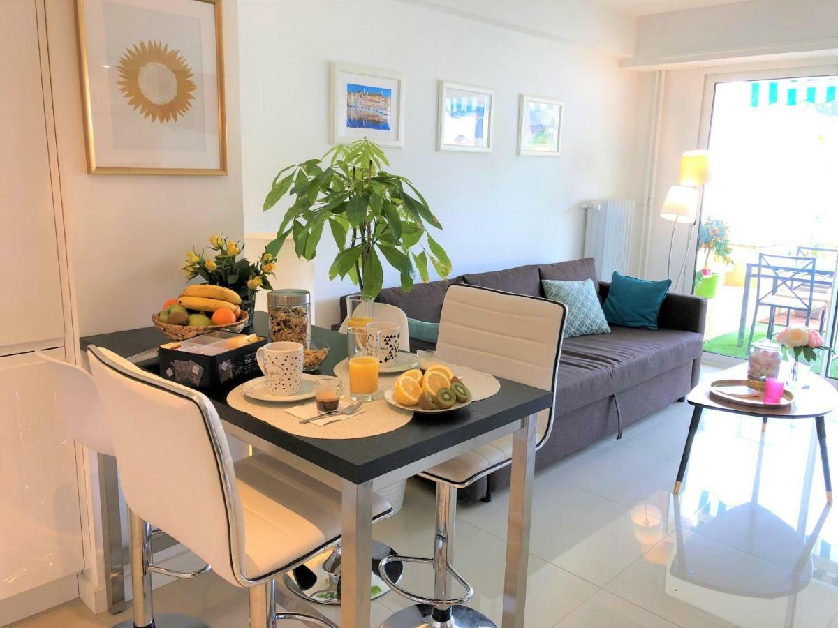 Appartement Cosy Calme Central-Terrasse Proche Palais Cannes Luaran gambar